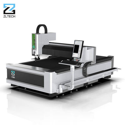 炭素鋼アルミニウムのための高速高精度繊維レーザーの打抜き機小型1500W 1390 CNC